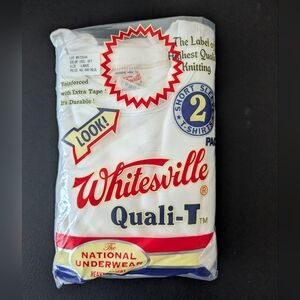 Whitesville T-Shirt White Size L - JP Men's Size (2 pack)